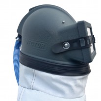 Шлем для пескоструйных работ VECTOR с дополнительным напылением